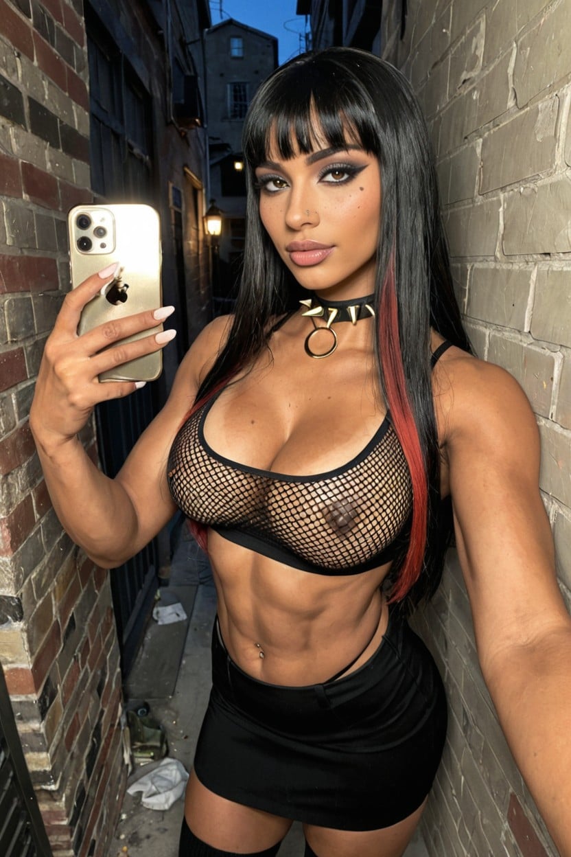 High Socks, Muscular, Thick Fog AI Porn