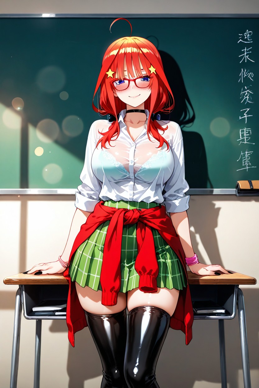 Afternoon, See-through Clothes, Volumetric Hentai AI Porn