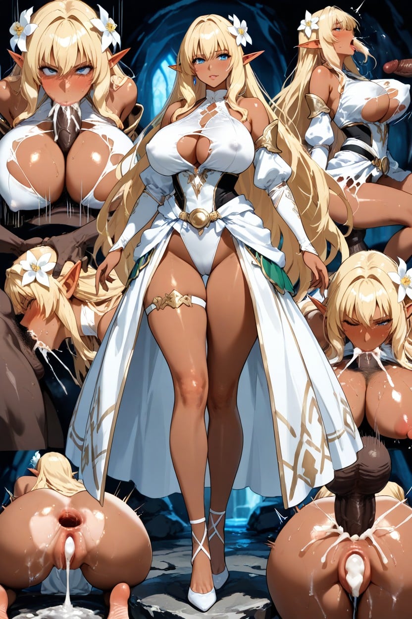 Gushing Cum, Masterfully Dynamic Linework, All Face Is Masterfully Smooth And Refine Hentai AI Porn
