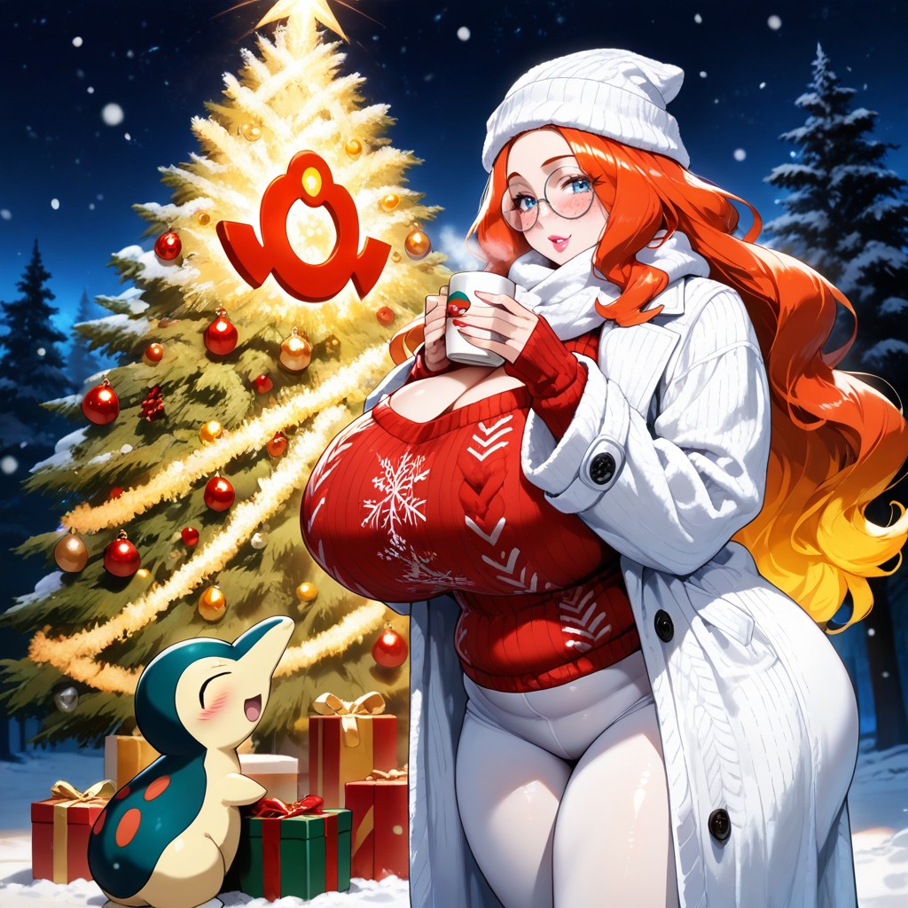 Bbw, Gigantic Tits, Curvy Woman Hentai IA