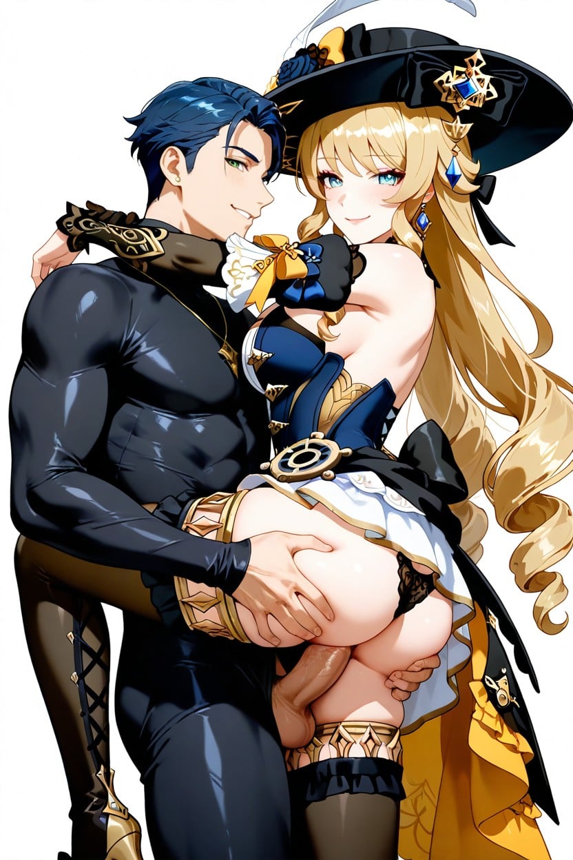 A Confident And Elegant Expression, Creating A Refined, Ribbons Hentai IA