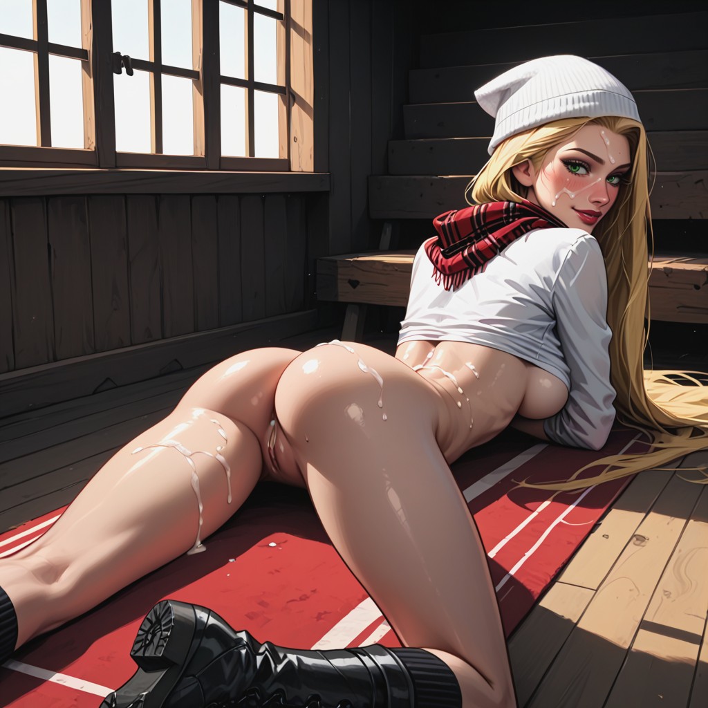 Green Eyes, Slimleg, Eyelashes Porno IA Hentai