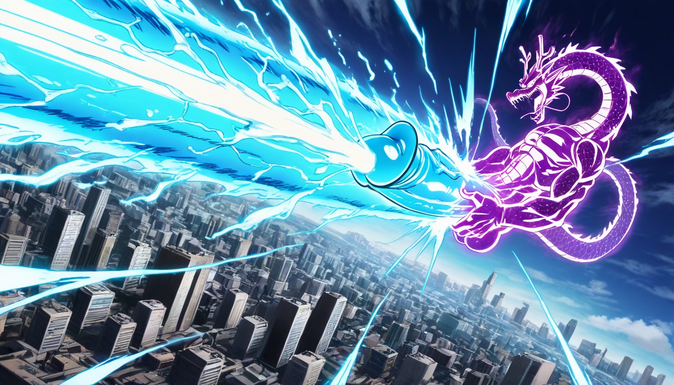 Penis White Energy Cum Beam, Wide Angle, Anime Key Visual Porno IA Gay