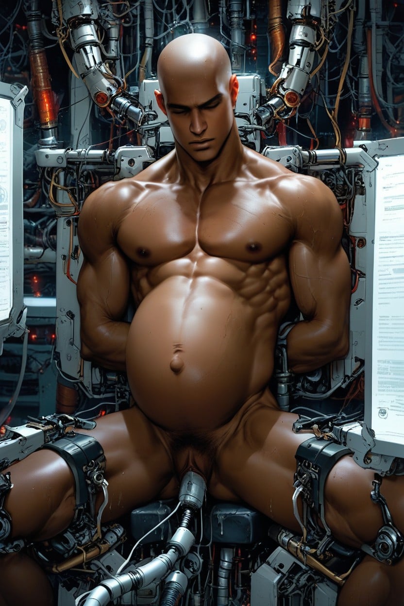 Full Limb Restraints, Ectomorph, Pregnant Belly Porno gay IA