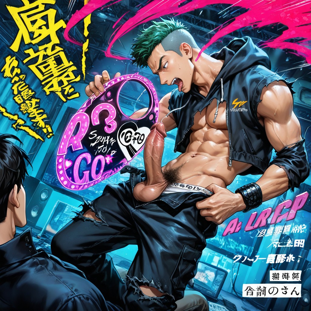 Battle, Bold Outlines, Acting Like Fools Porno IA Gay
