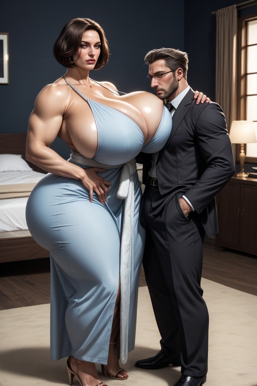 Hungarian, Groping, Massive Ass AI Porn