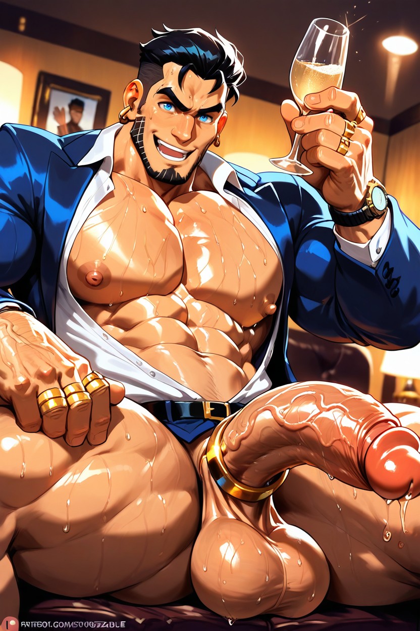 Fit Pulpy Body, High Definition, Sweating Porno IA Gay