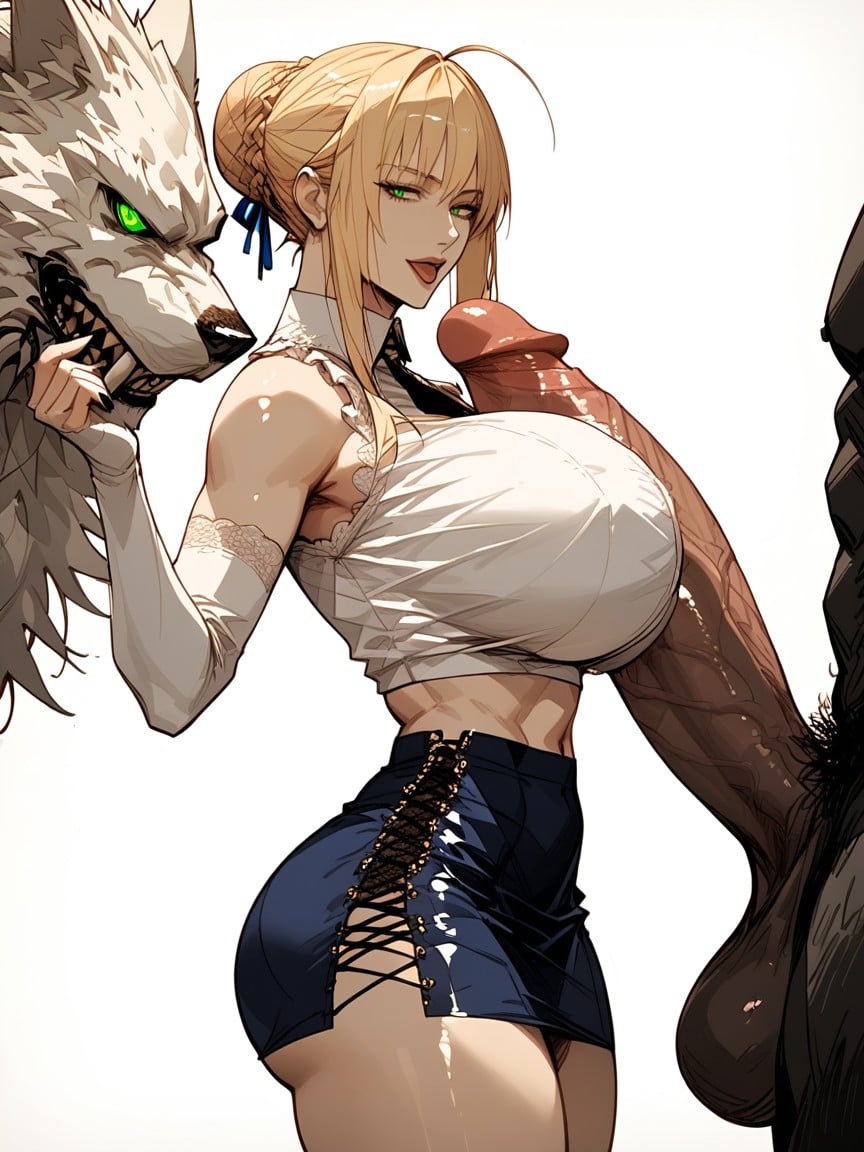Extremely Beautiful Woman, Seductive, Anime Style Hentai AI Porn