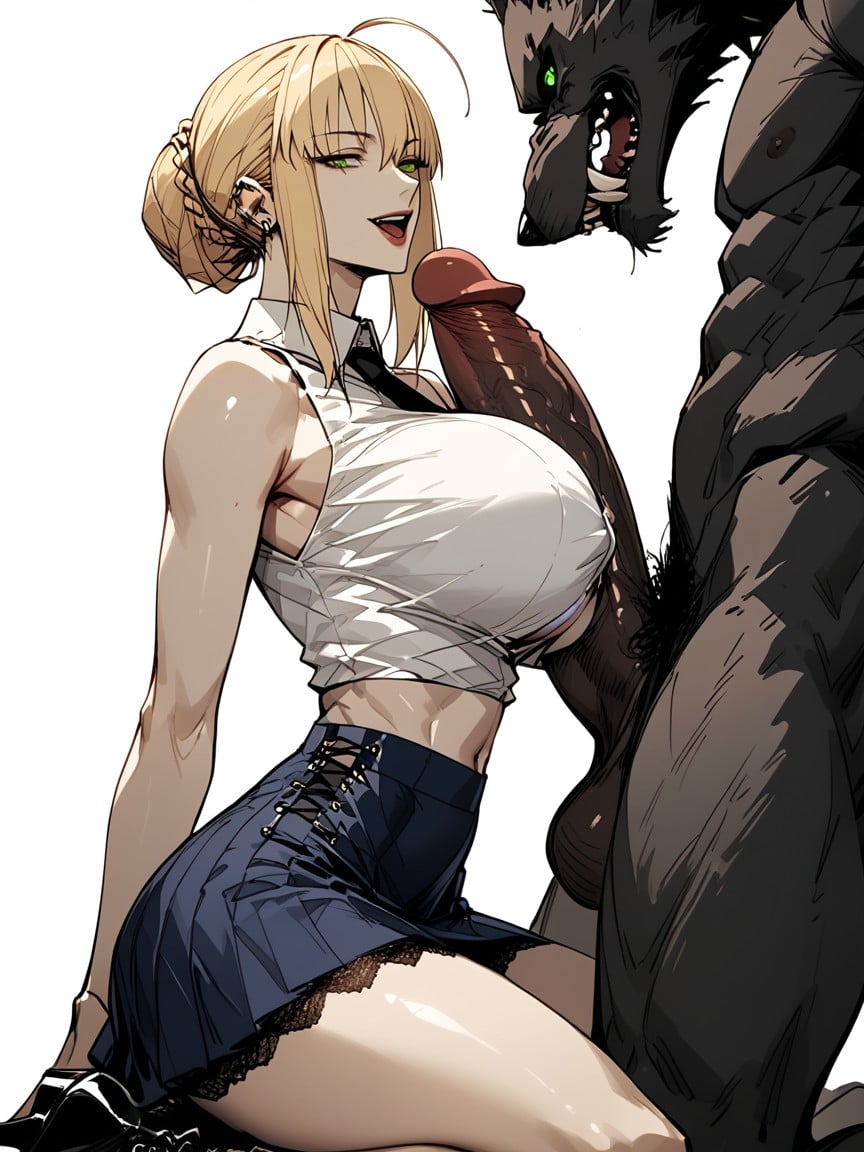 Expressive Eyes, Expressive Face, Perfect Ass Hentai AI Porn