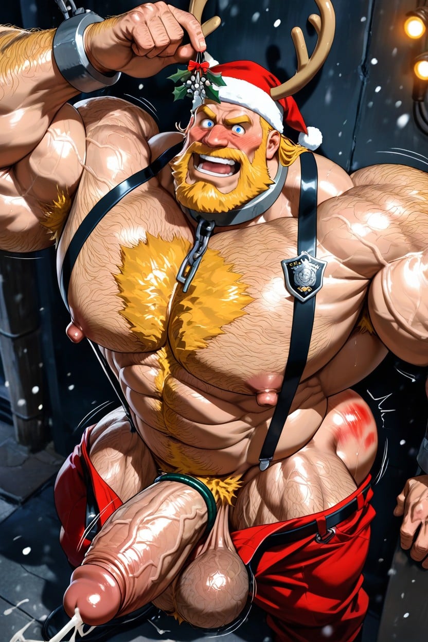 Suspenders, Gigantesco, Fucked By Huge Tentacles Pornografia gay com IA