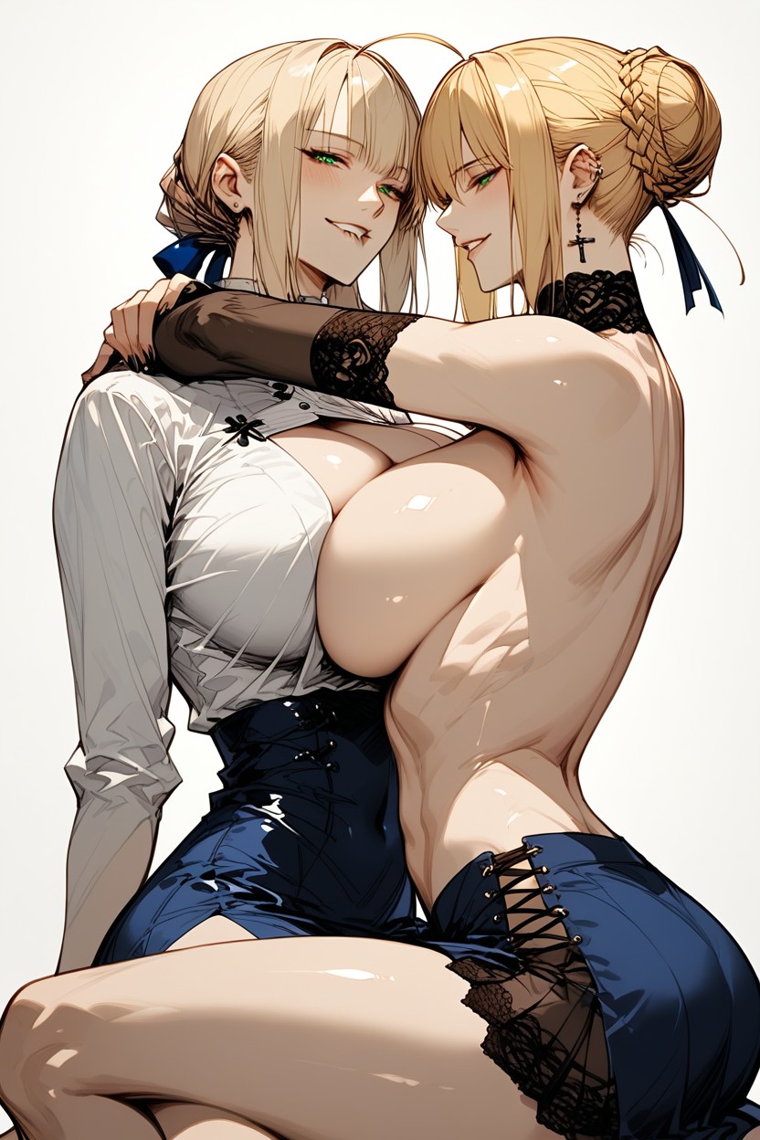 Perfect Ass, 18+, Very Blue Skirt Hentai AI Porn