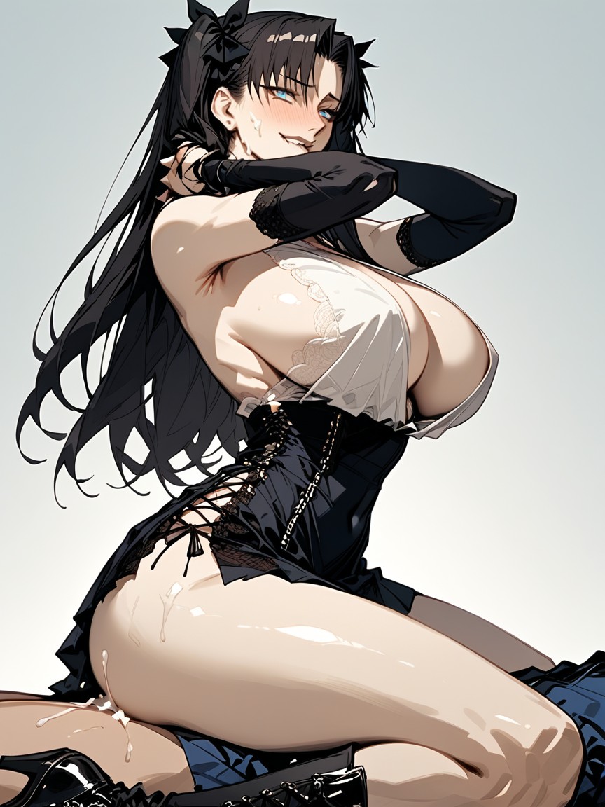 Perfect Figure, No Armwear, Hourglass Figure Hentai AI Porn