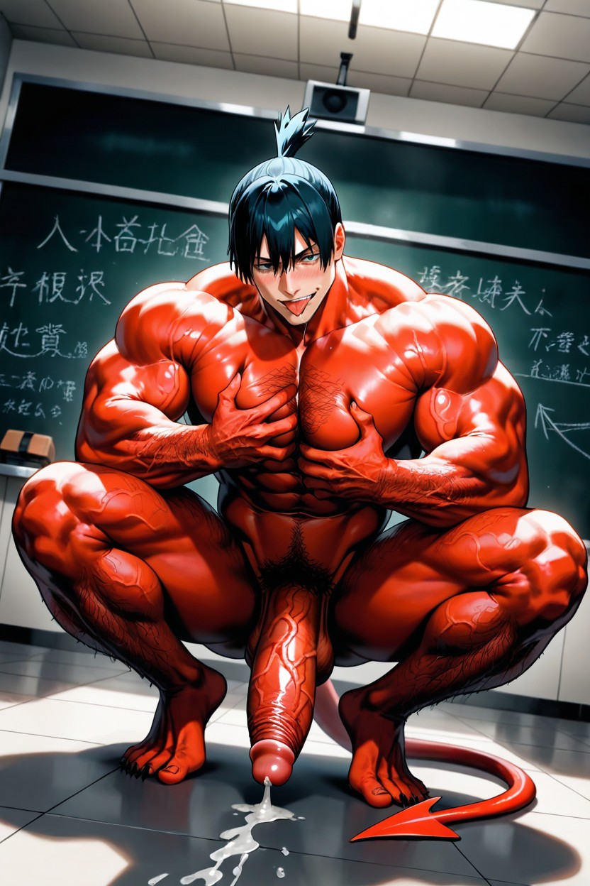 Corps Entier, Pénis Plus Grand Que Le Corps, Strong Arms Porno IA Gay