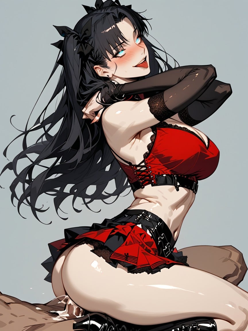 Large Breast, Creampie, Kneeling Hentai AI Porn