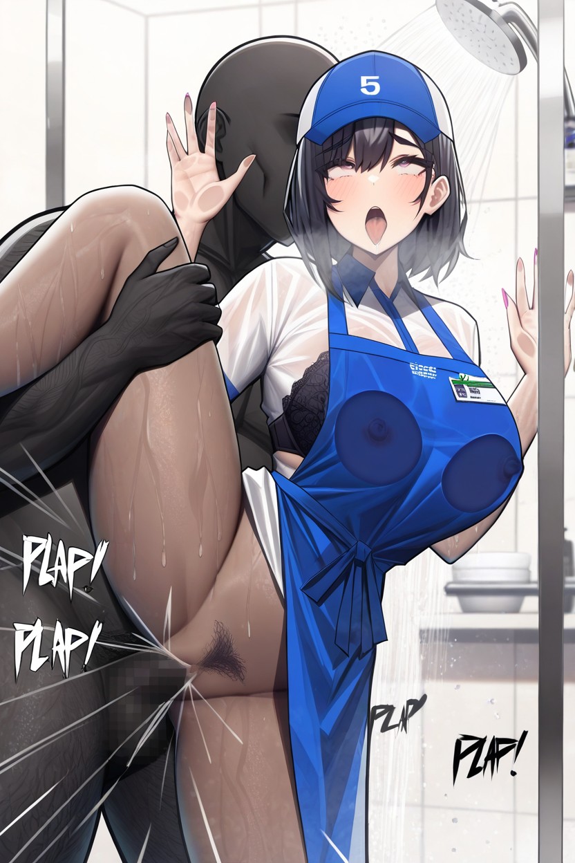 Side View, Bending Over, O Hentai AI Porn