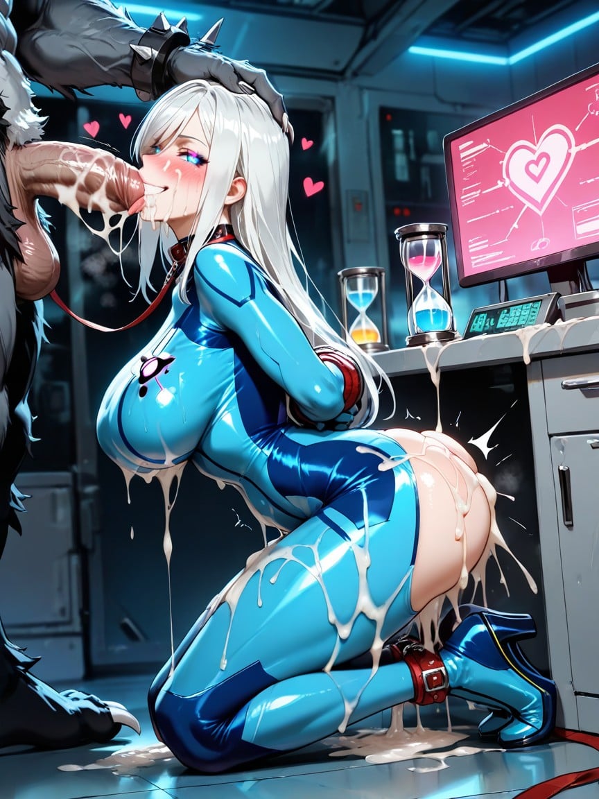 Pencil Waist, Smirk, High Detail Hentai AI Porn