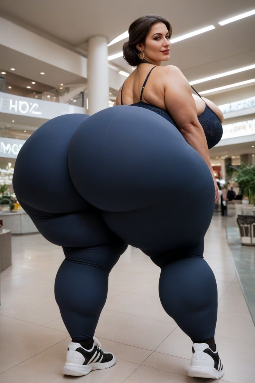 Spherical Breasts, Perfect Breasts, Huge Breasts AI Porn