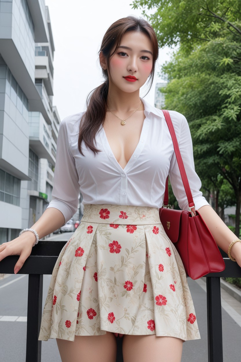 小さな胸, Beautiful, Highly Detailed アジアのAIポルノ