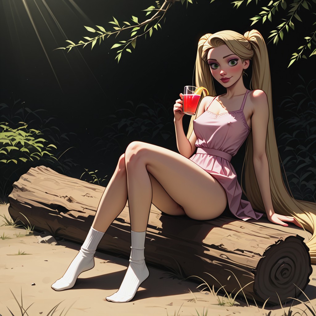 Slimleg, Green Eyes, Looking At Viewer Hentai AI Porn