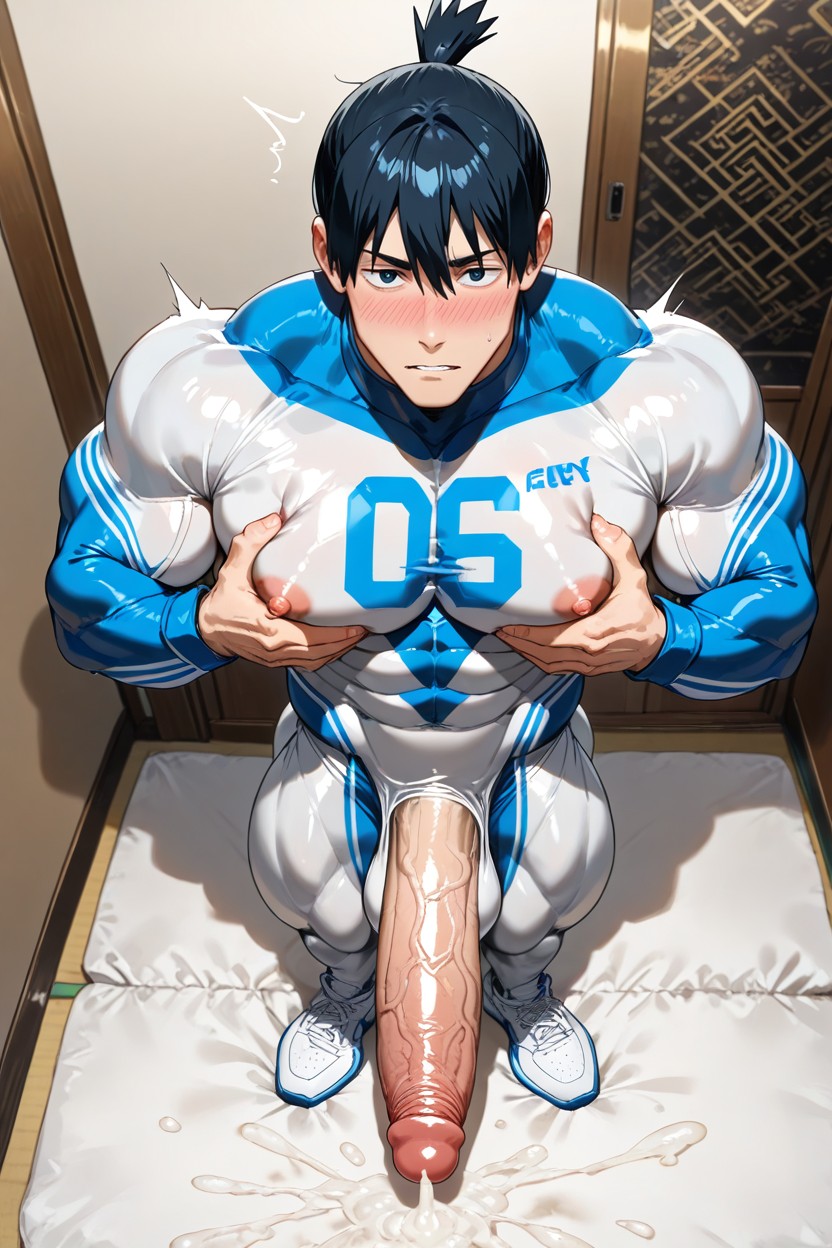 Muscular, De Arriba A Abajo, Hayakawa Aki From Chainsaw Man Porno gay IA