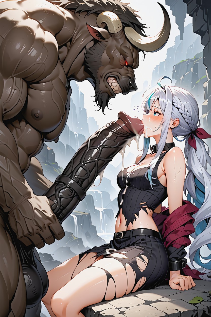 Mamado (tercera Persona), Chest, Gigantic Monster Hentai IA