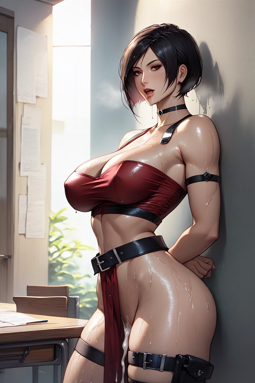 Perfect Body, Saliva Trail, Waist Hentai IA