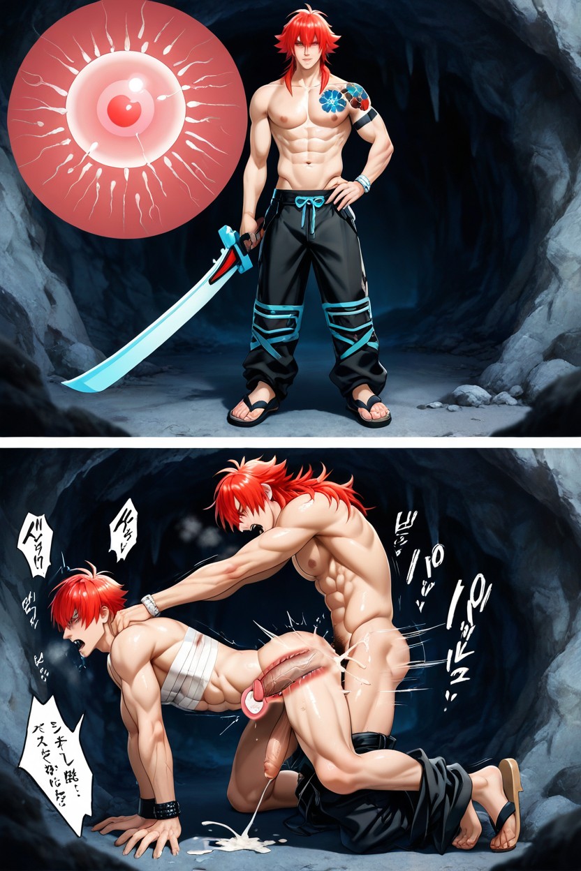 En Forma, Gay Anal Sex, Dramatical Murder Porno gay IA