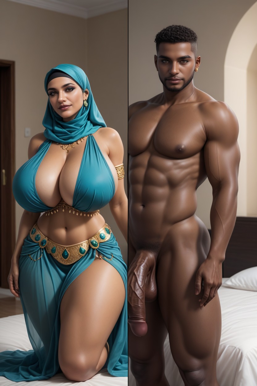 50+, Navel Exposed, African Naked Man Hentai AI Porn