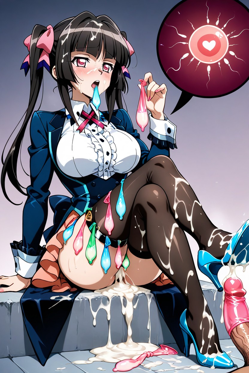 Heel Raised, Cum On Shoes, Cum Everywhere Hentai AI Porn