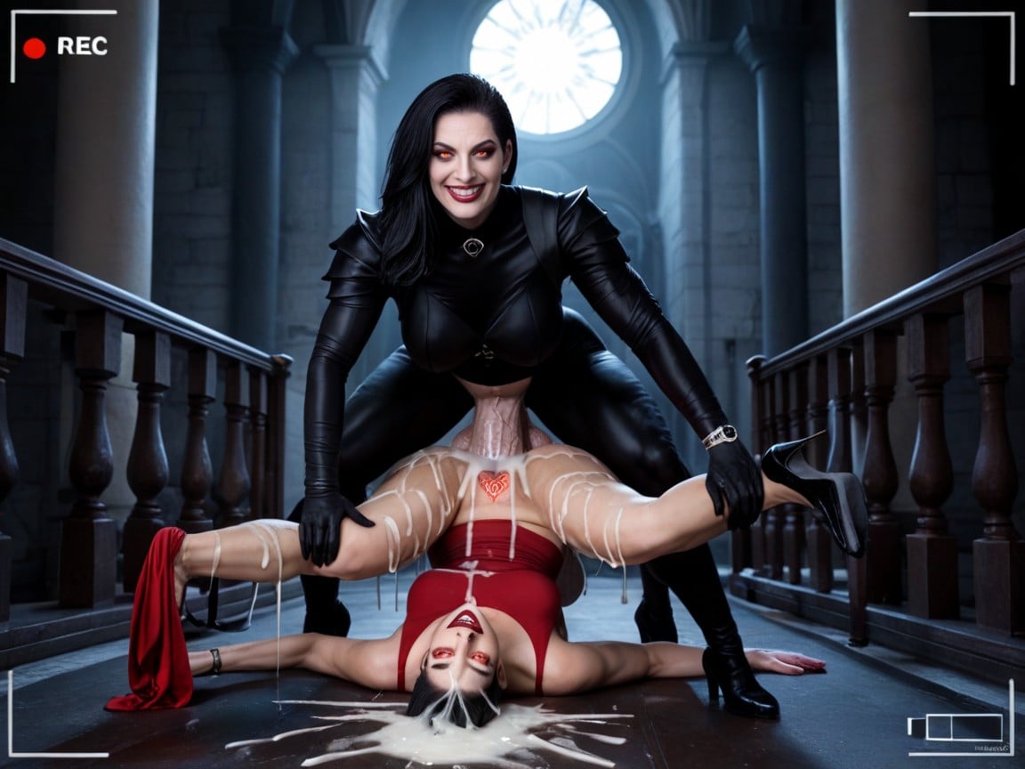 Creepy Evil Castle, Orgasm, Horny AI Porn