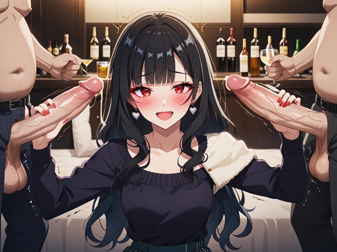 Ecstasy, Powerful Brainwashing, Black Hair Hentai AI Porn