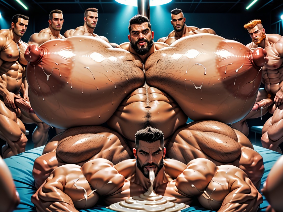 Shaved Heads, Huge Hyper Asses, Full Body AI Porn