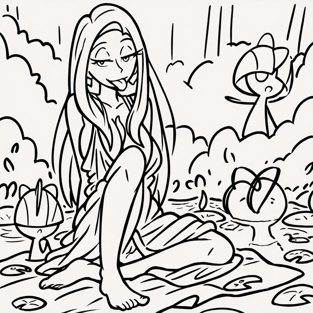 Cleavage, Spaghetti Straps, Forest Clearing AI同性戀黃片