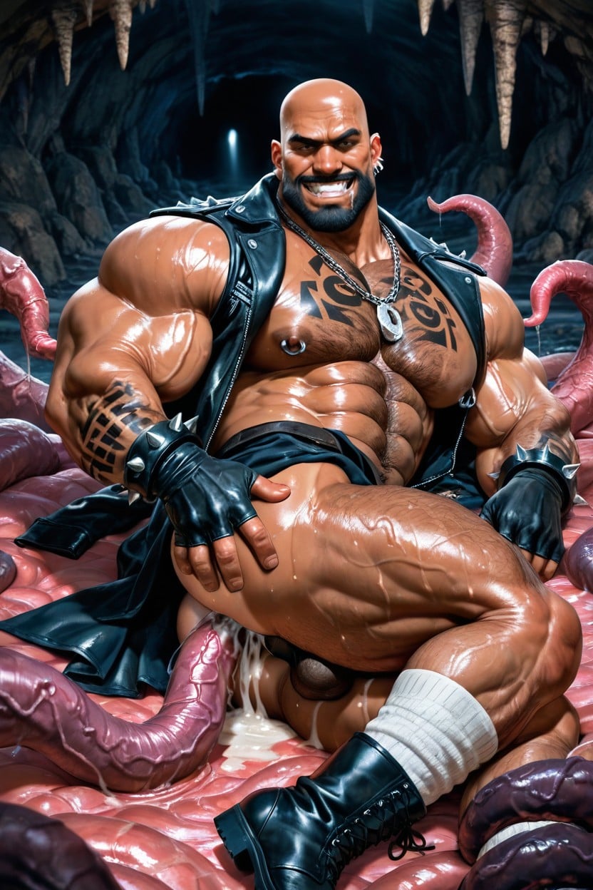 No Hair On Legs, Tan Lines, Detailed Muscles Porno IA Gay