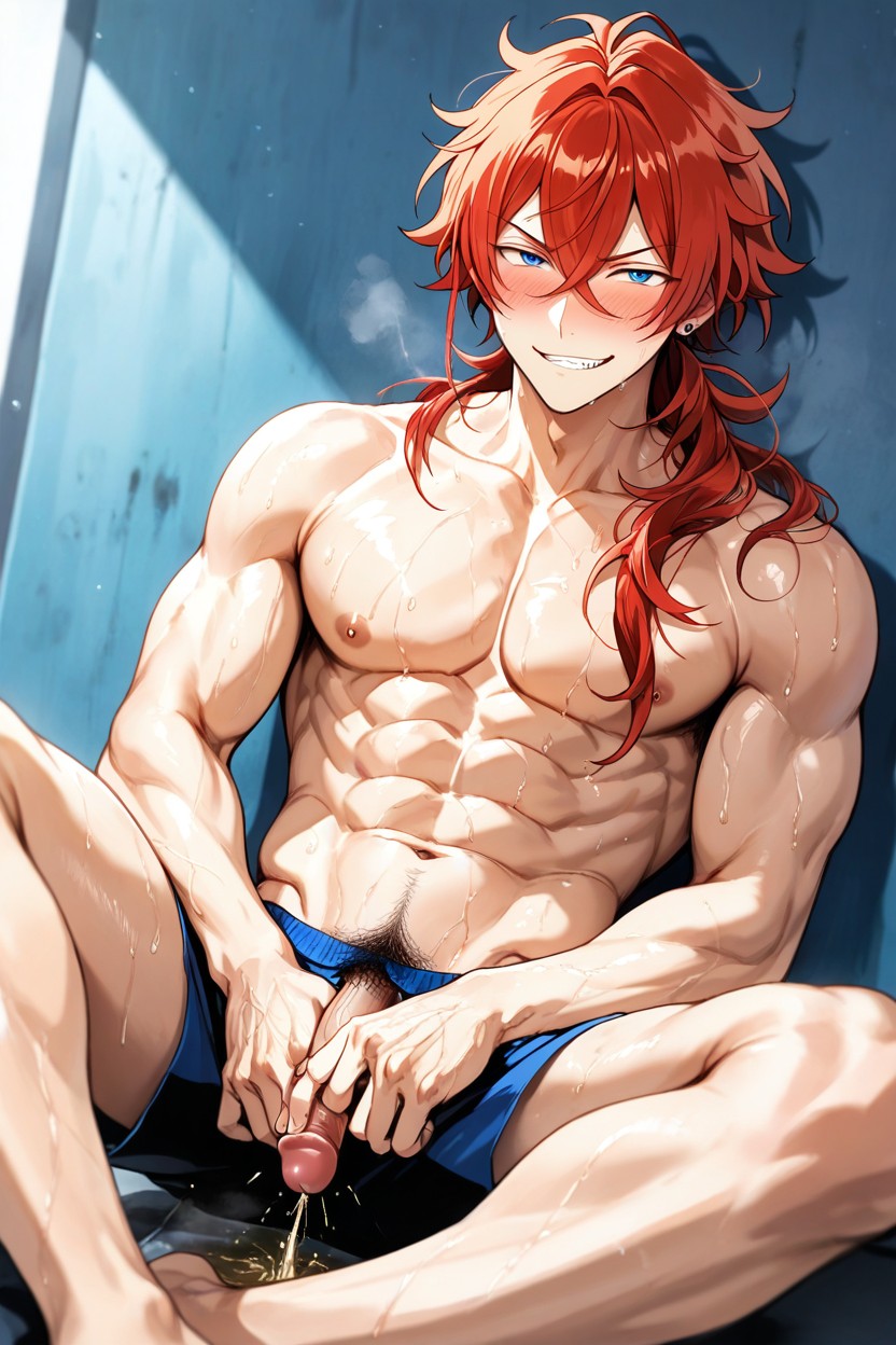 Sharp Ends, Ensemble Stars Music, Blushing AI Gay Porn