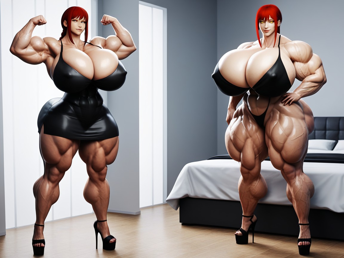 Rear View, D Render, Female Breasts AI Porn