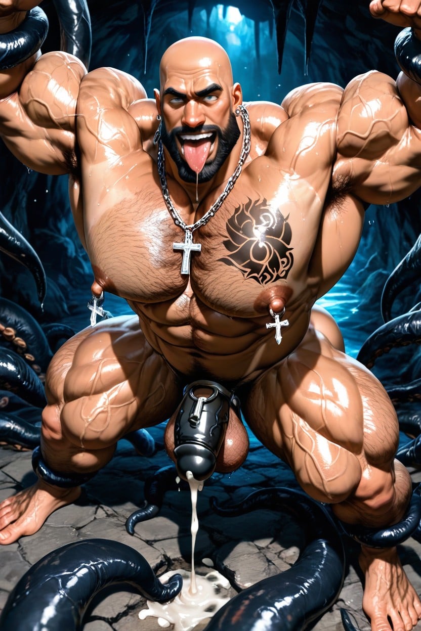 Neck Wider Than Face, Oversized Neck, Hairy Balls Porno IA Gay
