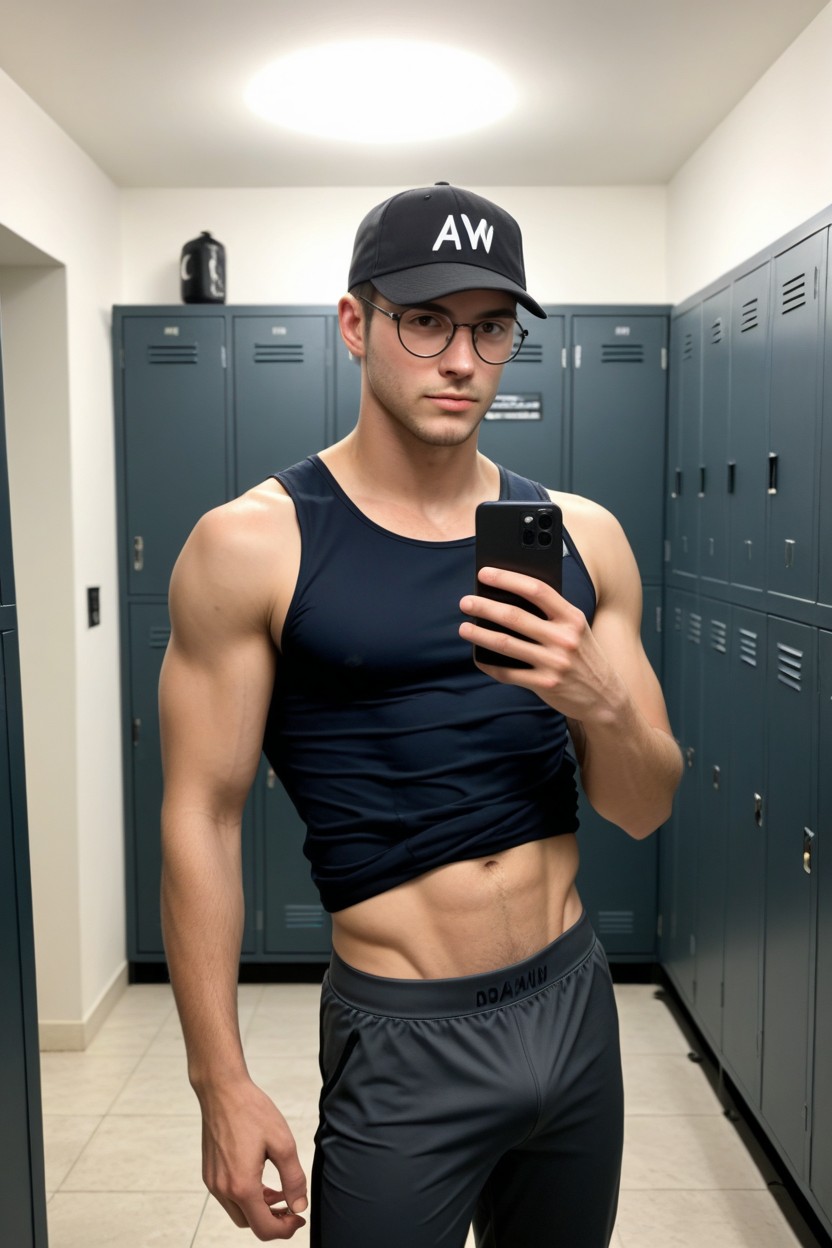 20+, 1 Personne, Tir À La Taille Porno IA Gay