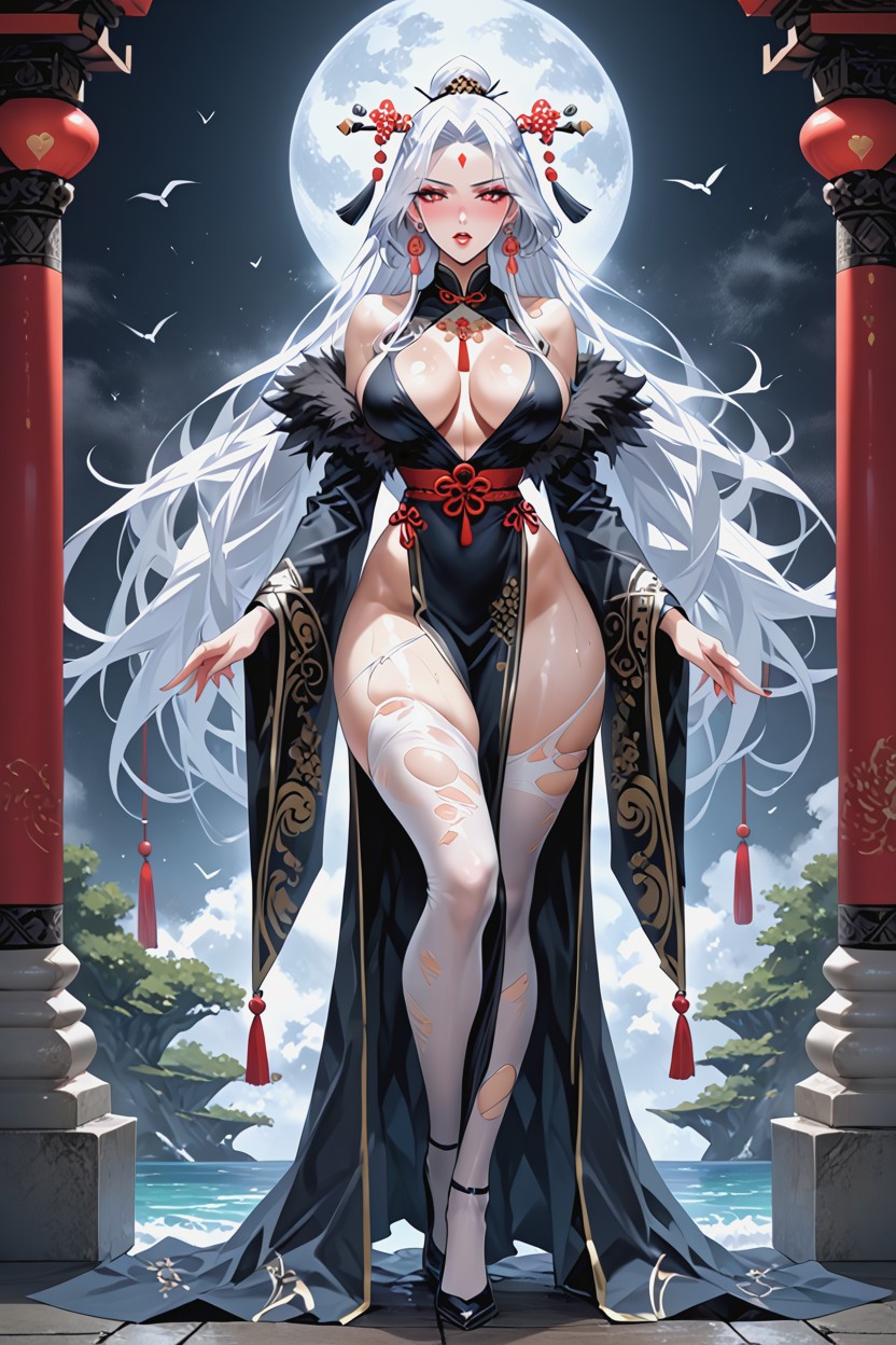 Ming Dynasty China, Sexy, White Skin AI Porn
