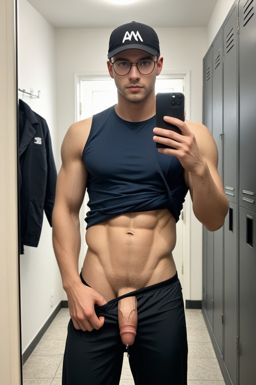 20+, 1 Personne, Lumière Douce Porno IA Gay