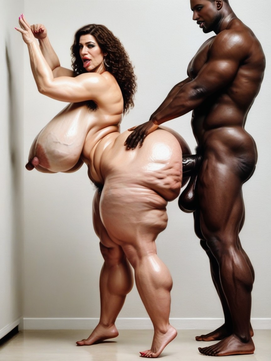 Doggie Style Ass Fuck, American, Big Ass AI Porn