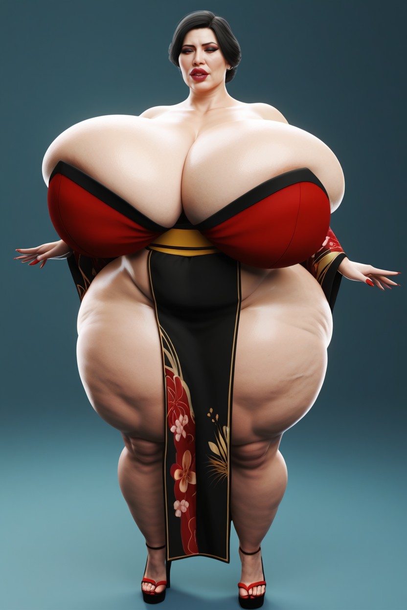 Colossal Ass, Sagging Breasts, Colossal Breast AI Porn