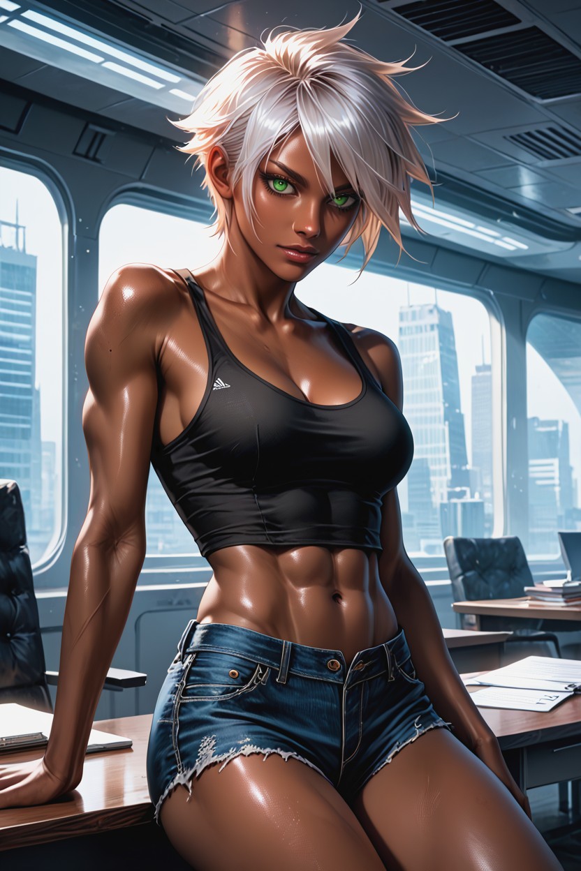 Tomboy, Perfect Eyes, 18+ Hentai AI Porn