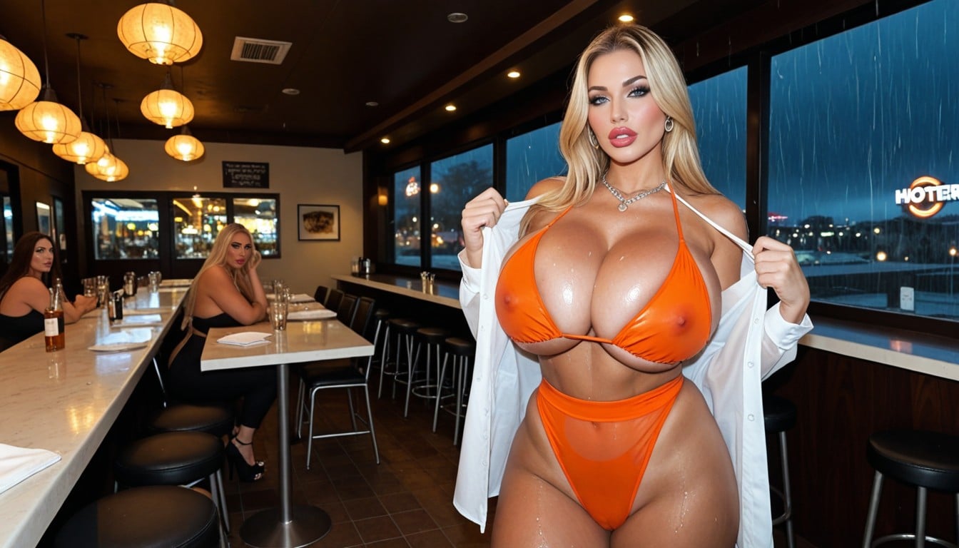 Thick Thighs, Tanned Skin, Front View AI Porn