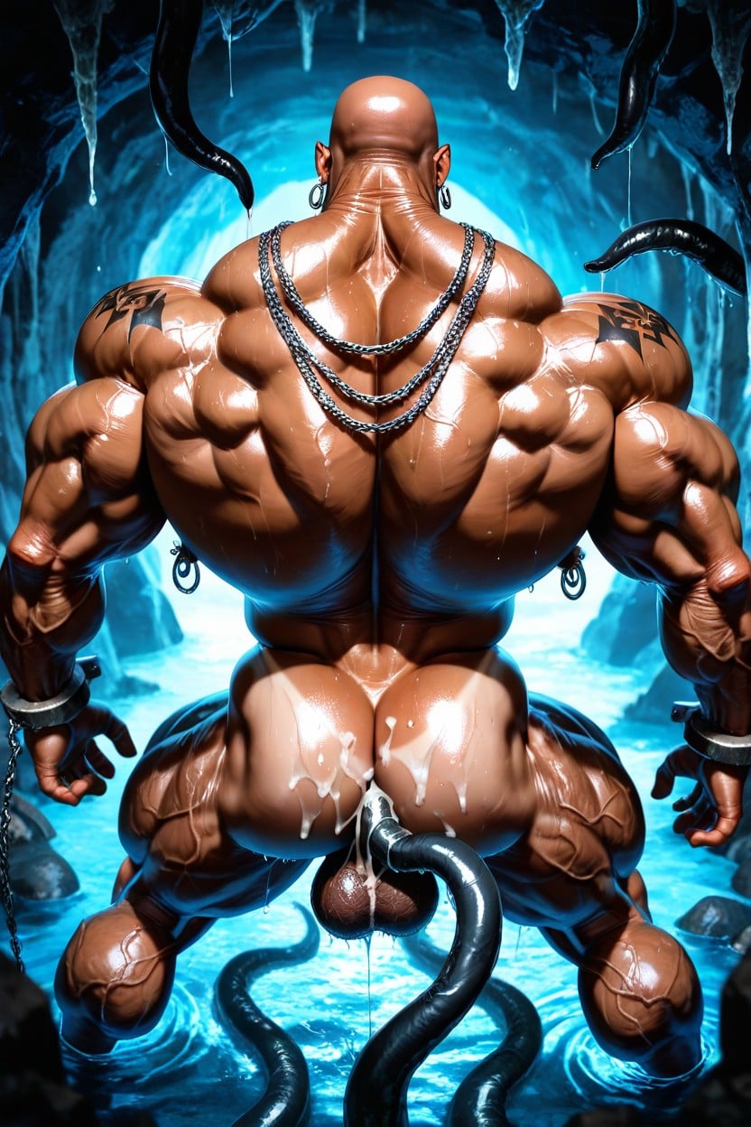 Handsome, High Definition, Detailed Muscles Porno IA Gay