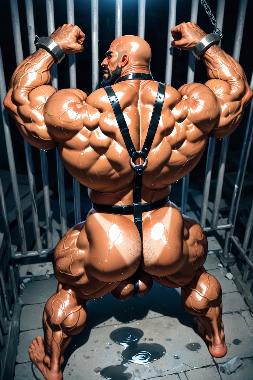 18+, Neck Wider Than Face, Wide Back Porno IA Gay