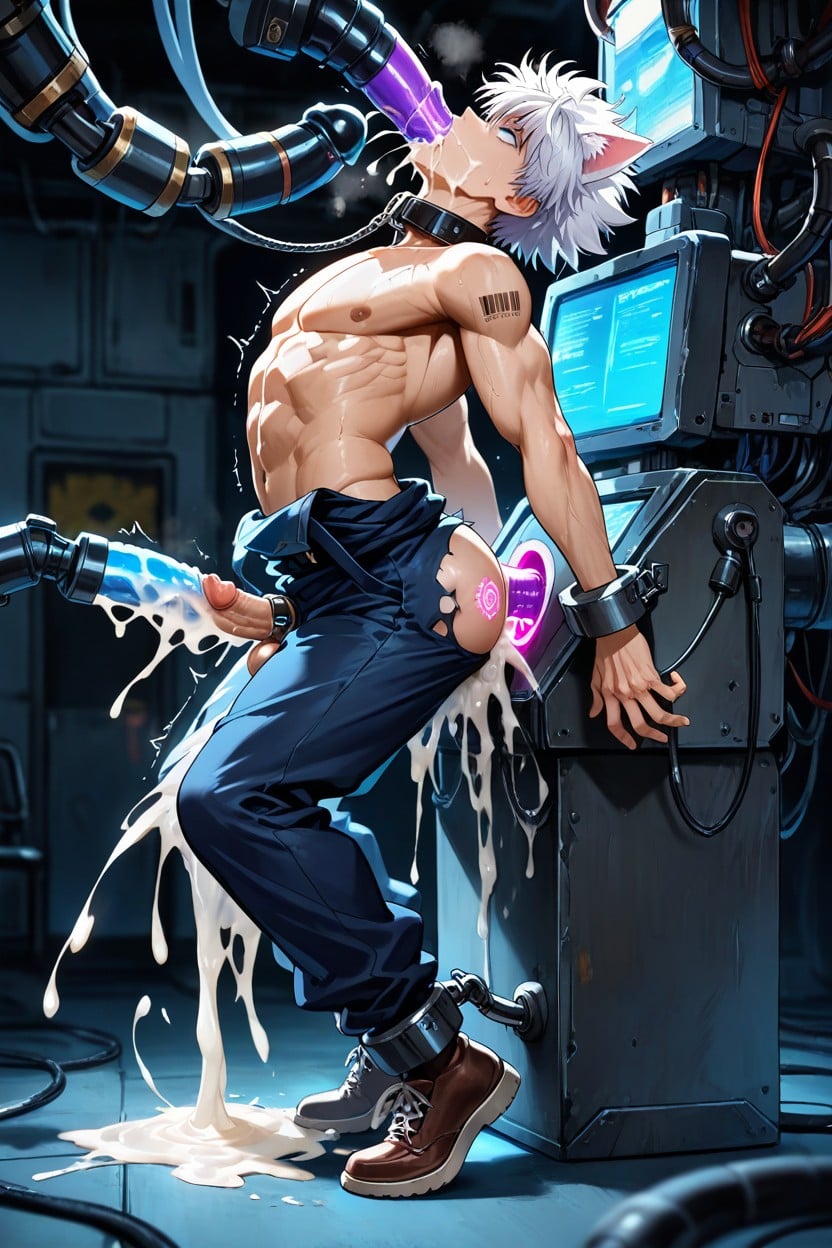 Suction Hole, On, Restrained Porno IA Gay