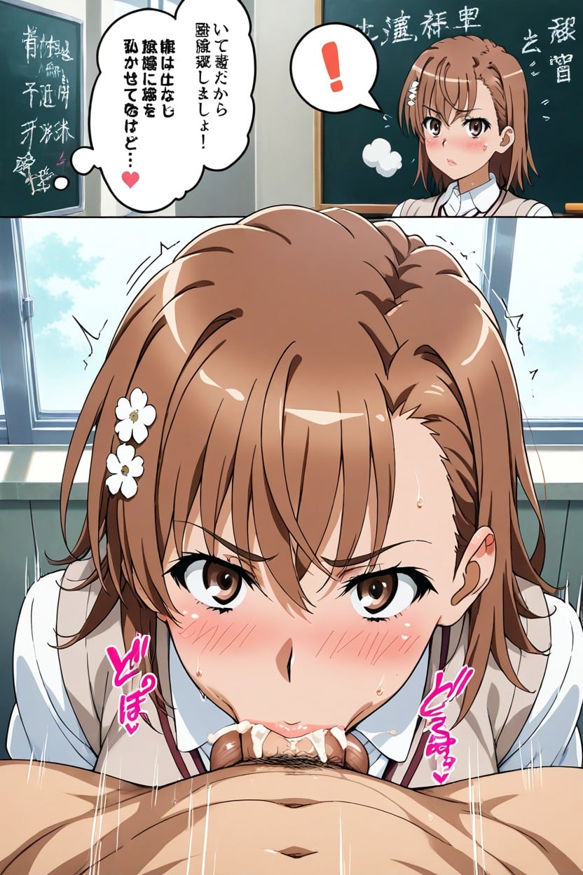 Spoken Exclamation Mark, Deepthroat, Spoken Heart Hentai AI Porn