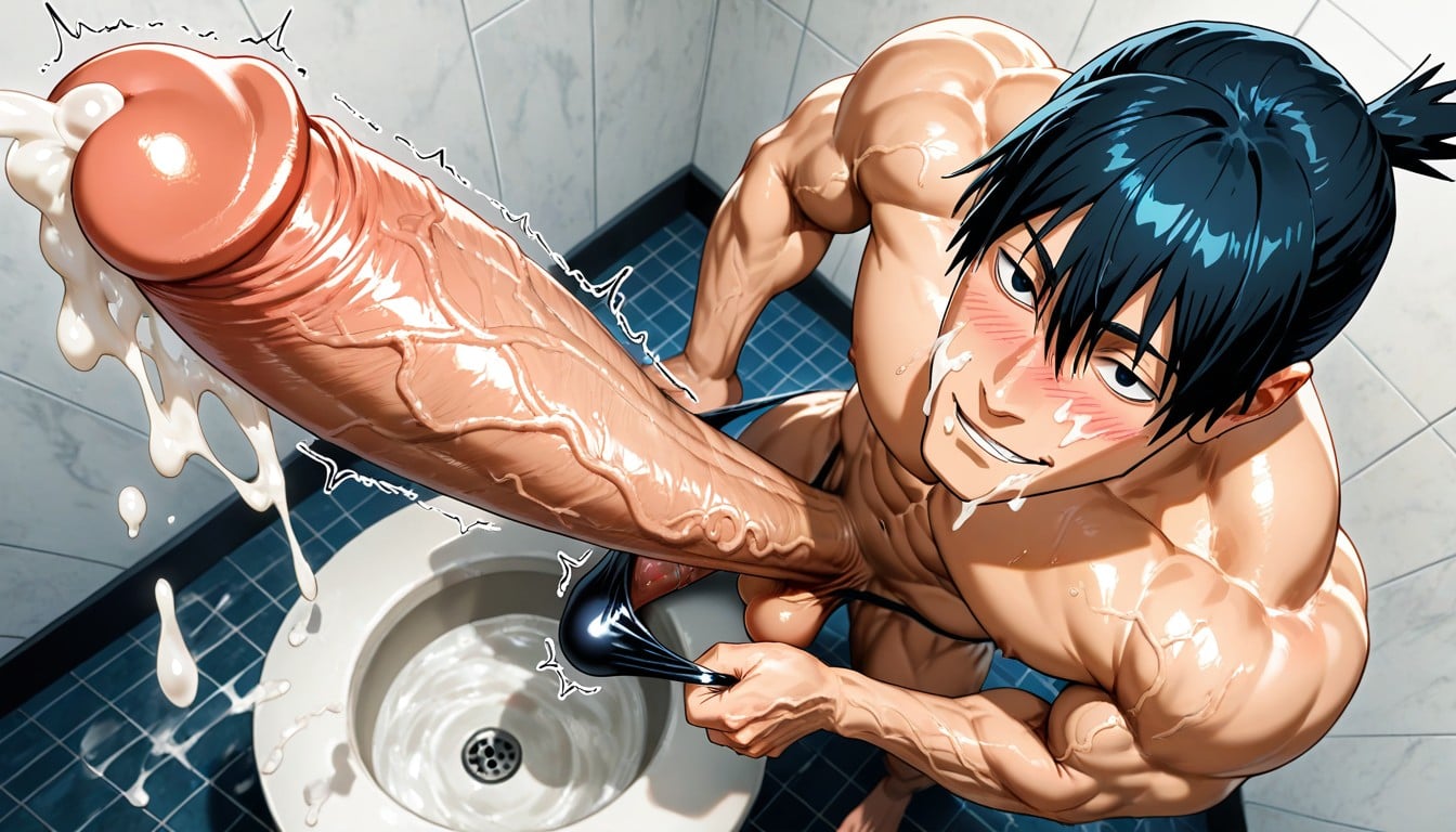 Alone, Bathroom, Highest Quality Porno IA Gay