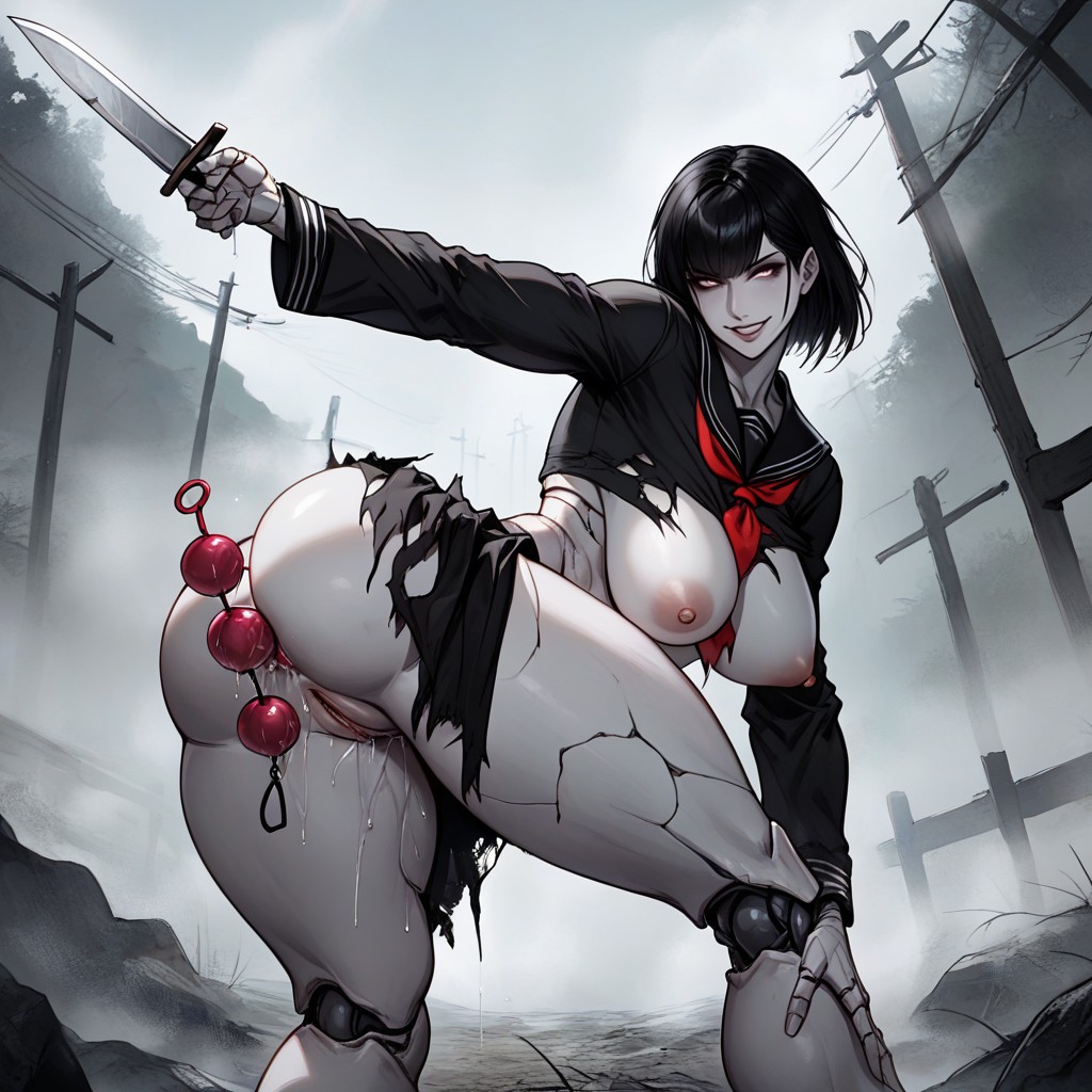 Natural Breast, Fog, Flexible Hentai AI Porn